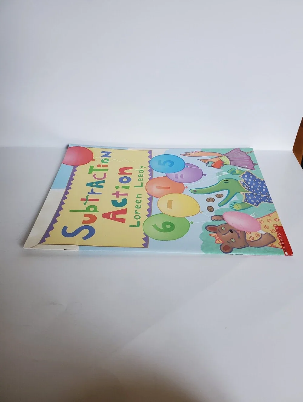 Subtraction Action Book - By Loreen Leedy Preowned Paperback
